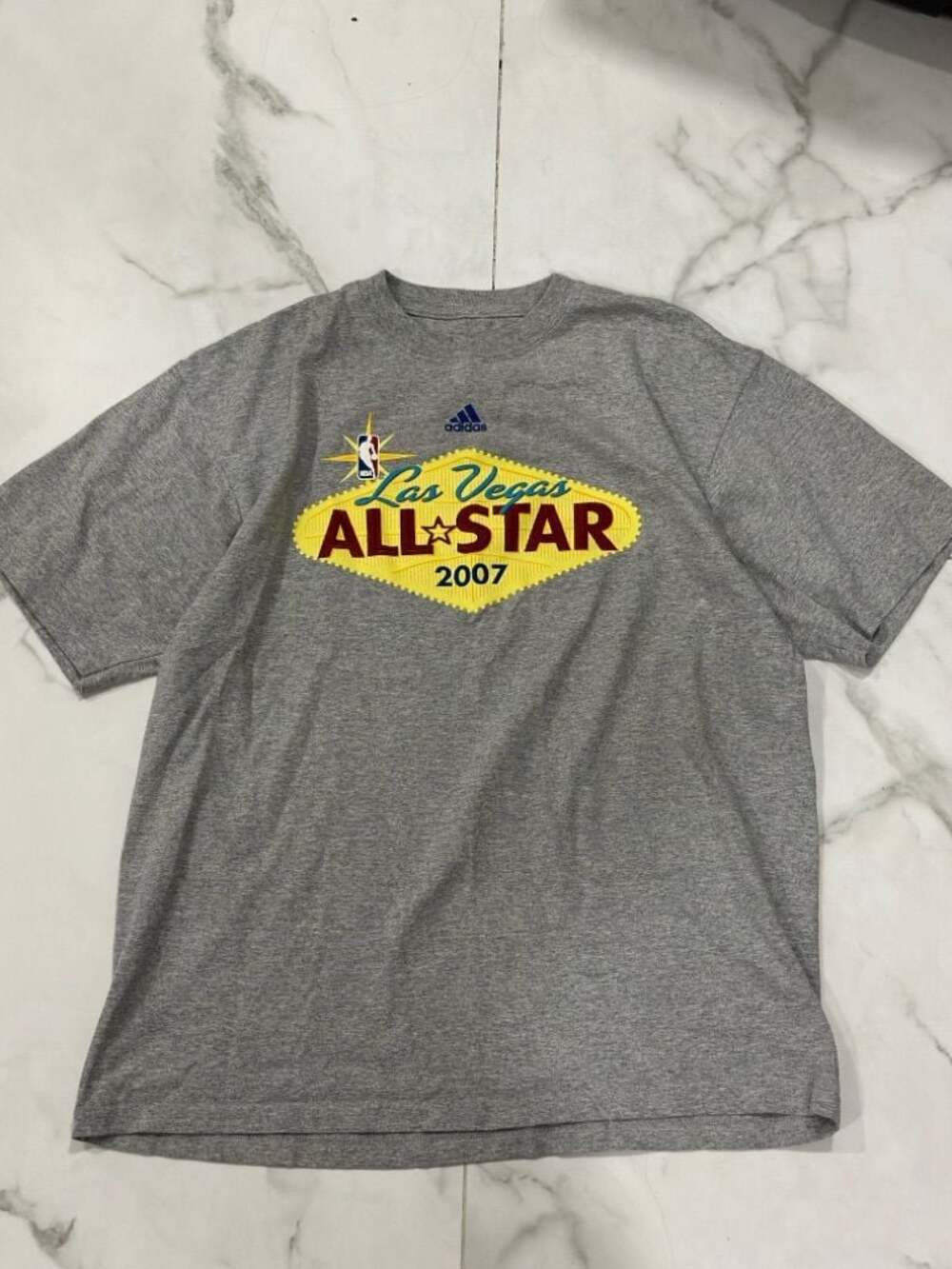 Adidas 2007 NBA Las Vegas All-Star Graphic T-Shirt